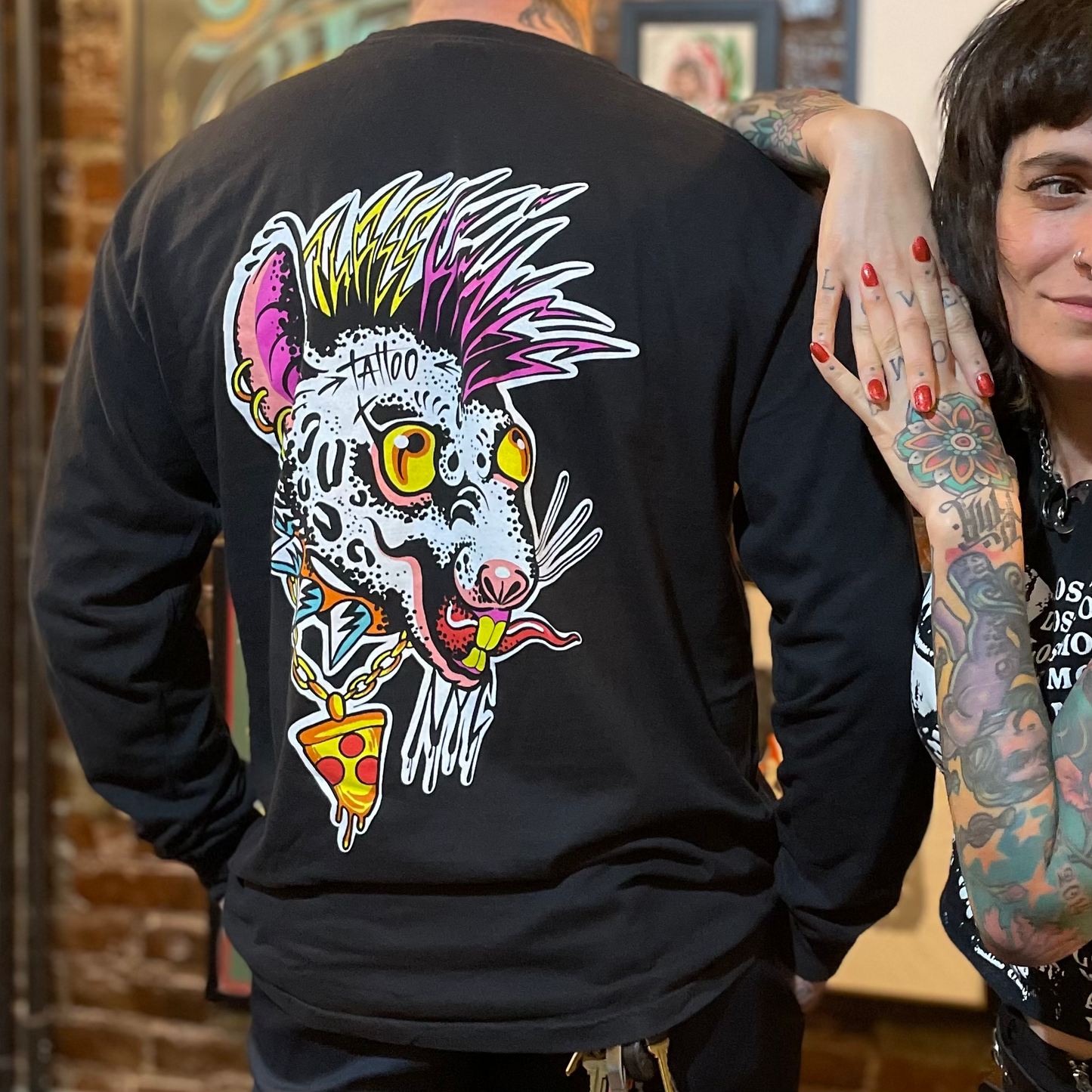 Long Sleeve Skunkrocker Tee
